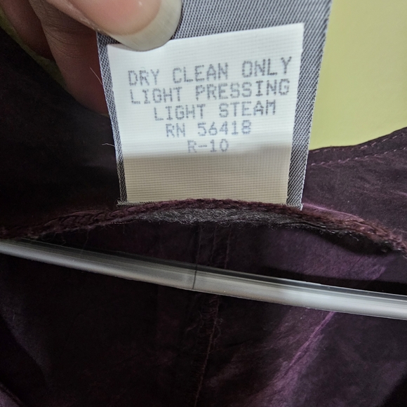 Rabbit Rabbit Rabbit Cardigan Women's Plum Vintage Size 14M - Picture 5 of 5